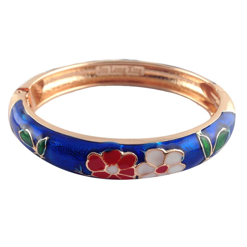 Bracelet New Fashion Jewelry Women Gift Classic Bangles High Quality Gift Flower Cuff 55A42