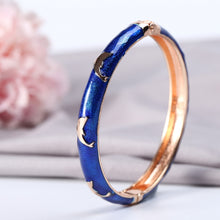 Load image into Gallery viewer, Cute Dolphin Bangle Lovely Bracelet Women&#39;s accessories Fashion Jewelry Summer Accessories Enamel 55B45