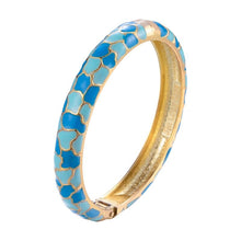 Load image into Gallery viewer, UJOY Hinge Enamel Bracelets For Women Geometric Female Bangles Women&#39;s Accessories Bracelets On Hand Mother Day&#39;s Gift Christmas