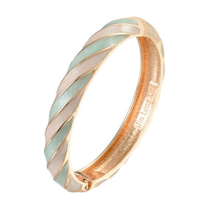 UJOY Geometric Women's Bangles On Hand Enamel Bracelets For Women Jewelry African Fashion Accessories Designer Gifts For Mother