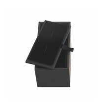 Load image into Gallery viewer, UJOY Black color cufflinks box Paper made Velvet inside gift box carrying cases CTB007