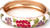 Load image into Gallery viewer, Z113 High Quality Beautiful  Women&#39;s Accessories Lady&#39;s Jewelry China Flower Bracelet  Fashion Girl&#39;s Bangle