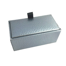 Load image into Gallery viewer, UJOY CLASSIC SILVER GREY Tie Clip Box Paper Box Velvet Inner Case Jewelry Gift Box