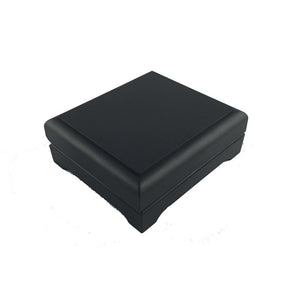 UJOY black plastic men's fashion cufflinks box for gift jewellery box good quality CTB006