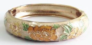 Z113 High Quality Beautiful  Women's Accessories Lady's Jewelry China Flower Bracelet  Fashion Girl's Bangle