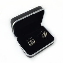 Cargar imagen en el visor de la galería, UJOY Black fashion cufflinks box shinning classic design CTB014