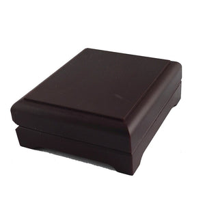UJOY Brown Cufflinks and Tie Clip set Gift Box made of plastic material GIFT BOX CTB103