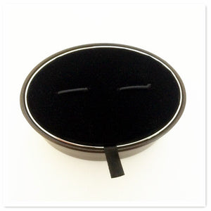 UJOY HOT CLASSIC Black&Brown Cufflinks Box Can be Customized with Logo CTB043