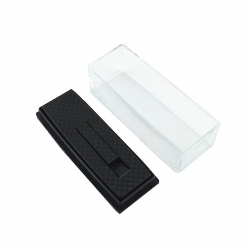 UJOY CLASSIC tie clip Box plastic gift box  promotion seal CTB301 12/DOZEN