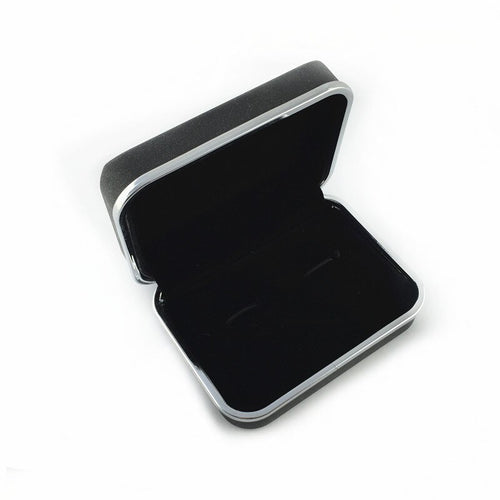 UJOY Black fashion cufflinks box shinning classic design CTB014