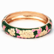 Load image into Gallery viewer, Z113 High Quality Beautiful  Women&#39;s Accessories Lady&#39;s Jewelry China Flower Bracelet  Fashion Girl&#39;s Bangle
