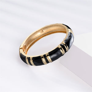 Mother's Day Gift Vintage Cloisonne High Quality Brilliant Bangle Set  Trendy Jewelry Stylish Accessories Classic