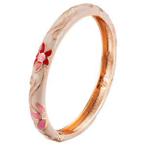 UJOY Hinge Bangle Enamel Colorful India Trendy Accessories Fashion Jewelry 55B06