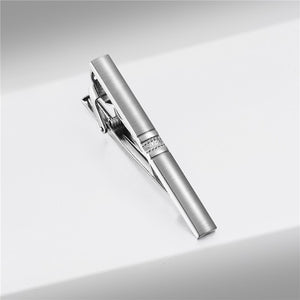 Minimalist Tie Clip For Men Wedding Souvenirs Guests Gifts Tie Clips To Man With Box Men's Cuff Party Luxury Man Fashion Lawyer