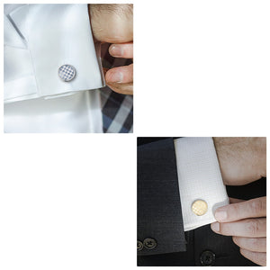 6 Pairs Set CuffLinks For Mens Tie Clips & Cufflinks Wedding Souvenirs Guests Gifts Man Shirt Cufflink With Box Jewelry Party