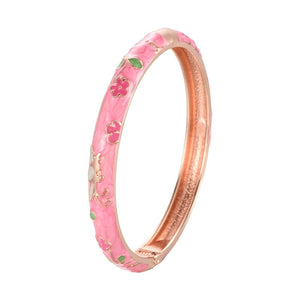 Cloisonne Bracelets For Women Bangles On Hand Butterfly Women's Hand Bracelet Enamel Bangle Jewelry Birthday Day Gift For Mother
