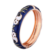 Cargar imagen en el visor de la galería, Enamel Jewelry Animal Bracelets For Women Bangle On Hand Cute Panda Women&#39;s Hand Bracelets Wife Designer Gifts For Christmas