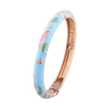 Load image into Gallery viewer, Cloisonne Bracelets For Women Bangle On Hand Enamel Jewelry Cute Animal Women&#39;s Hand Bracelets Wife Designer Gifts For Mother