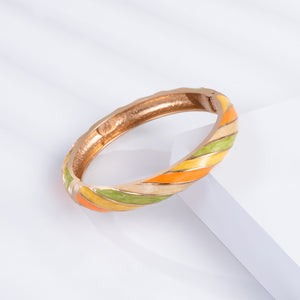 UJOY Geometric Women's Bangles On Hand Enamel Bracelets For Women Jewelry African Fashion Accessories Designer Gifts For Mother