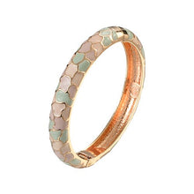 Load image into Gallery viewer, UJOY Hinge Enamel Bracelets For Women Geometric Female Bangles Women&#39;s Accessories Bracelets On Hand Mother Day&#39;s Gift Christmas