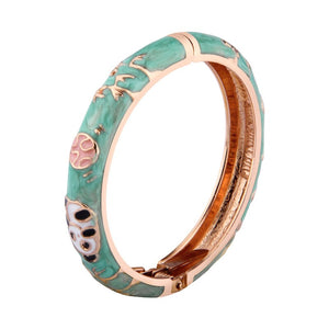 Panda Bracelets For Women Bangle On Hand Enamel Jewelry Cute Animal Women's Hand Bracelets Wife Designer Gifts For Christmas