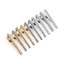 Load image into Gallery viewer, 10 PCS Tie Clips Set With Gift Box Metal Man Shirt Cufflinks Wedding Guests Gifts Men&#39;s Gift For Husband Luxury Jewelry Business
