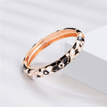 Load image into Gallery viewer, Bangle For Women Double Enamel Bangle Set Cloisonne Women&#39;s Jewelry Accessories Indian Style Dubai Trendy Metal Bracelet On Hand