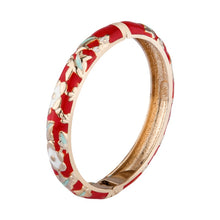Load image into Gallery viewer, Enamel Jewelry Bracelets For Women Bangle On Hand Cloisonne India African Women&#39;s Hand Bracelets Wife Designer Gifts Christmas