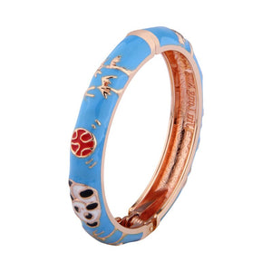 Panda Bracelets For Women Bangle On Hand Enamel Jewelry Cute Animal Women's Hand Bracelets Wife Designer Gifts For Christmas