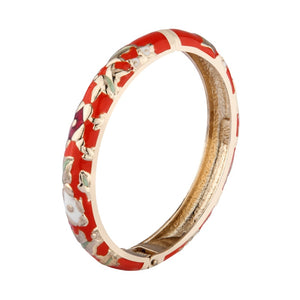 Enamel Jewelry Bracelets For Women Bangle On Hand Cloisonne India African Women's Hand Bracelets Wife Designer Gifts Christmas