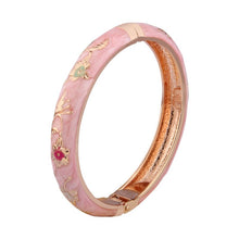 Load image into Gallery viewer, Cloisonne Bangles For Women Bracelet On Hand Flower Enamel Jewelry Women&#39;s Hand Bracelets Female Bangle Mother&#39;s Day Gifts Wife