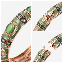 Load image into Gallery viewer, 5 PCS Set Enamel Bracelets For Women Bangle On Hand Hawaiian India Cloisonne African Jewelry Women&#39;s Hand Bracelet Designer Gift