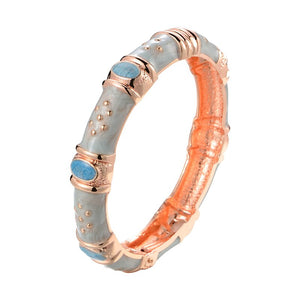 Cloisonne Bangle Jewelry For Women Bracelet On Hand Enamel Jewelry Women's Hand Bracelet Female Christmas Mother's Day Gift Wife