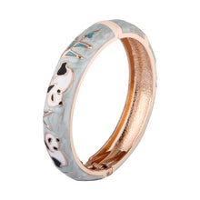 Cargar imagen en el visor de la galería, Enamel Jewelry Animal Bracelets For Women Bangle On Hand Cute Panda Women&#39;s Hand Bracelets Wife Designer Gifts For Christmas