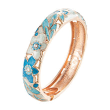 Load image into Gallery viewer, Bangle For Women Double Enamel Bangle Set Cloisonne Women&#39;s Jewelry Accessories Indian Style Dubai Trendy Metal Bracelet On Hand
