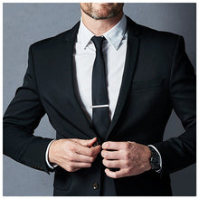 Load image into Gallery viewer, Minimalist Tie Clip For Men Wedding Souvenirs Guests Gifts Tie Clips To Man With Box Men&#39;s Cuff Party Luxury Man Fashion Lawyer