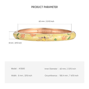 Cloisonne Bracelets For Women Bangles On Hand Butterfly Women's Hand Bracelet Enamel Bangle Jewelry Birthday Day Gift For Mother
