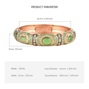 5 PCS Set Enamel Bracelets For Women Bangle On Hand Hawaiian India Cloisonne African Jewelry Women's Hand Bracelet Designer Gift