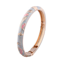 Load image into Gallery viewer, Cloisonne Bracelets For Women Bangle On Hand Enamel Jewelry Cute Animal Women&#39;s Hand Bracelets Wife Designer Gifts For Mother