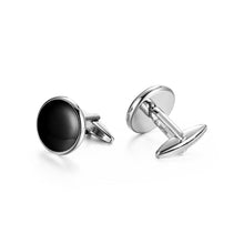 Cargar imagen en el visor de la galería, Minimalist Wed Men Shirts Cufflinks Threaded Studs Set Of 6 For French Cuff Dress Shirt Wedding Guests Gifts Men Studs Buttons