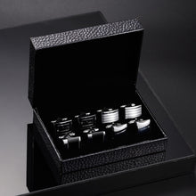 Cargar imagen en el visor de la galería, 4 Pairs Set CuffLinks For Mens Wedding Guests Gift Souvenirs Man Shirt Cufflink With Gift Box Luxury Jewelry Business Tie Clips