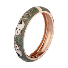 Cargar imagen en el visor de la galería, Enamel Jewelry Animal Bracelets For Women Bangle On Hand Cute Panda Women&#39;s Hand Bracelets Wife Designer Gifts For Christmas