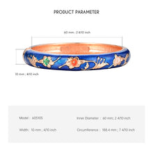 Load image into Gallery viewer, Cloisonne Bangles For Women Bracelet On Hand Flower Enamel Jewelry Women&#39;s Hand Bracelets Female Bangle Mother&#39;s Day Gifts Wife