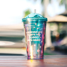 Load image into Gallery viewer, SARIHOSY Water Cup with Lid and Straw Watertight 530 ML Gift for Everyone