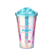 Cargar imagen en el visor de la galería, SARIHOSY Water Cup with Lid and Straw Watertight 530 ML Gift for Everyone