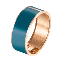 Load image into Gallery viewer, UJOY Cloisonne Bracelet Openable Hinge Gold Cuff Bangle Jewelry Gift for Women