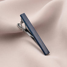 Load image into Gallery viewer, UJOY Tie Clips for Men, 3 Pcs Tie Bars Pinch Clip Set Silver Black 2.3 Inches Business Shirt Necktie Parts