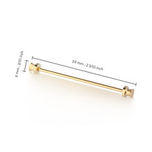Cargar imagen en el visor de la galería, UJOY Lapel Pin Silver and Gold in Gift Box Metal
