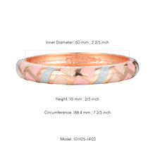 Load image into Gallery viewer, UJOY Gold Cuff Bangles for Women and Girls with Amazing Colorful Design