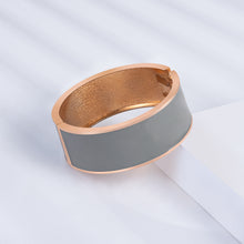 Load image into Gallery viewer, UJOY Cloisonne Bracelet Openable Hinge Gold Cuff Bangle Jewelry Gift for Women